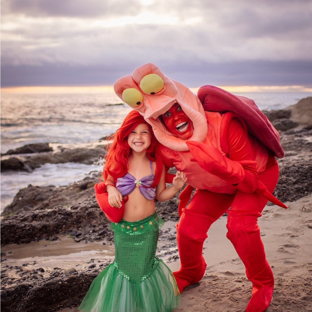 Sebastian crab costume